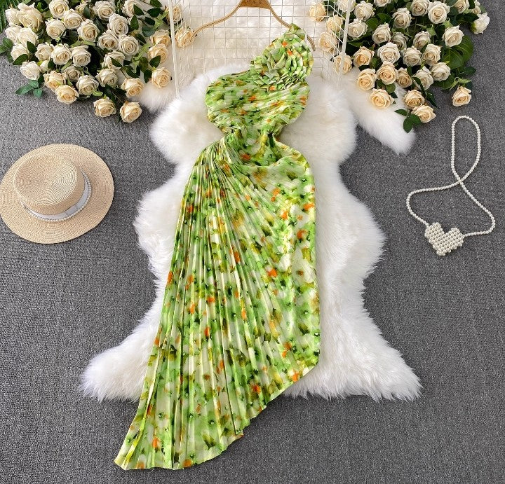 Blütenmeer Abendkleid