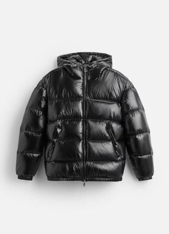 Glanz-Daunenjacke