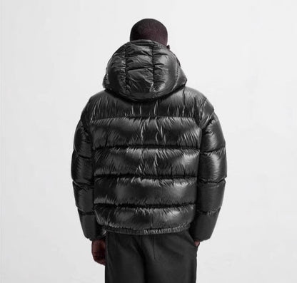 Glanz-Daunenjacke