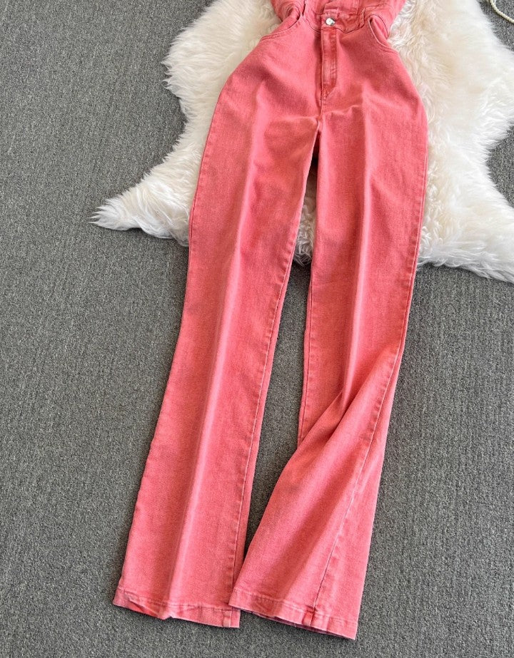 Jeans-Halfteranzug