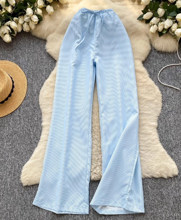Loungehose in Hellblau