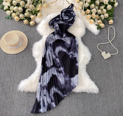 Blütenmeer Abendkleid