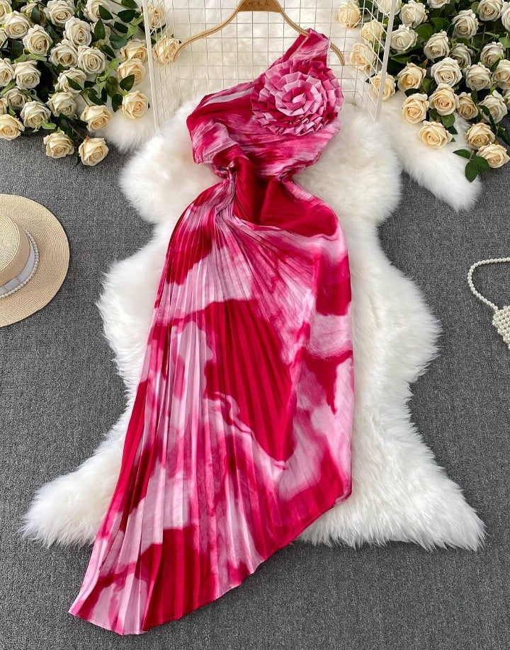 Blütenmeer Abendkleid